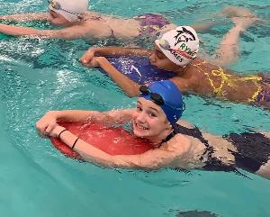 Makos Swimmer Swim-a-thon Regional YMCA Swim Team